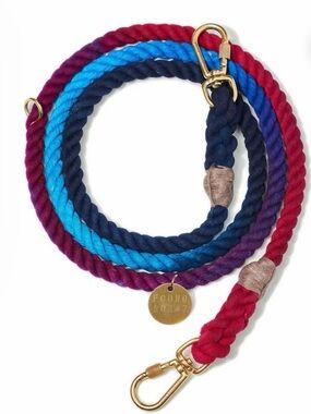 NWT Found My Animal Dark Multi Ombré Dog Leash
